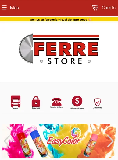 Ferre Store Shopify / Mercado Libre / Facebook Shop